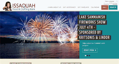 Desktop Screenshot of issaquahfoodbank.org